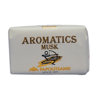 MUSK SOAP AROMATIC PAPOUTSANIS, FROM GREECE