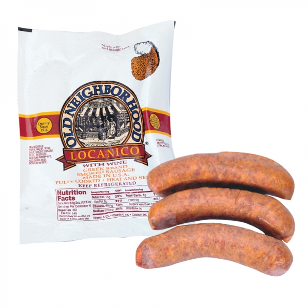 GREEK LOUKANICO, (SAUSAGE) FULLY COOKED