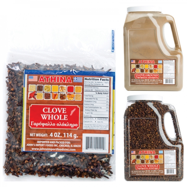 CLOVE GROUND AND WHOLE