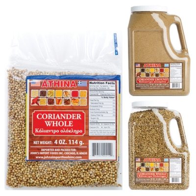 CORIANDER GROUND AND WHOLE